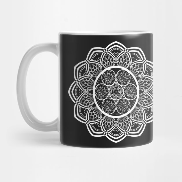 White Mandala by Korry